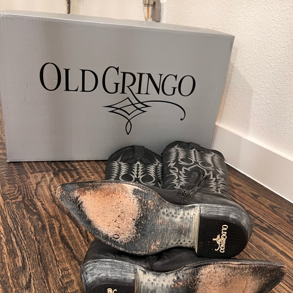 Old Gringo Mayra Black Boot - Picture 6 of 10